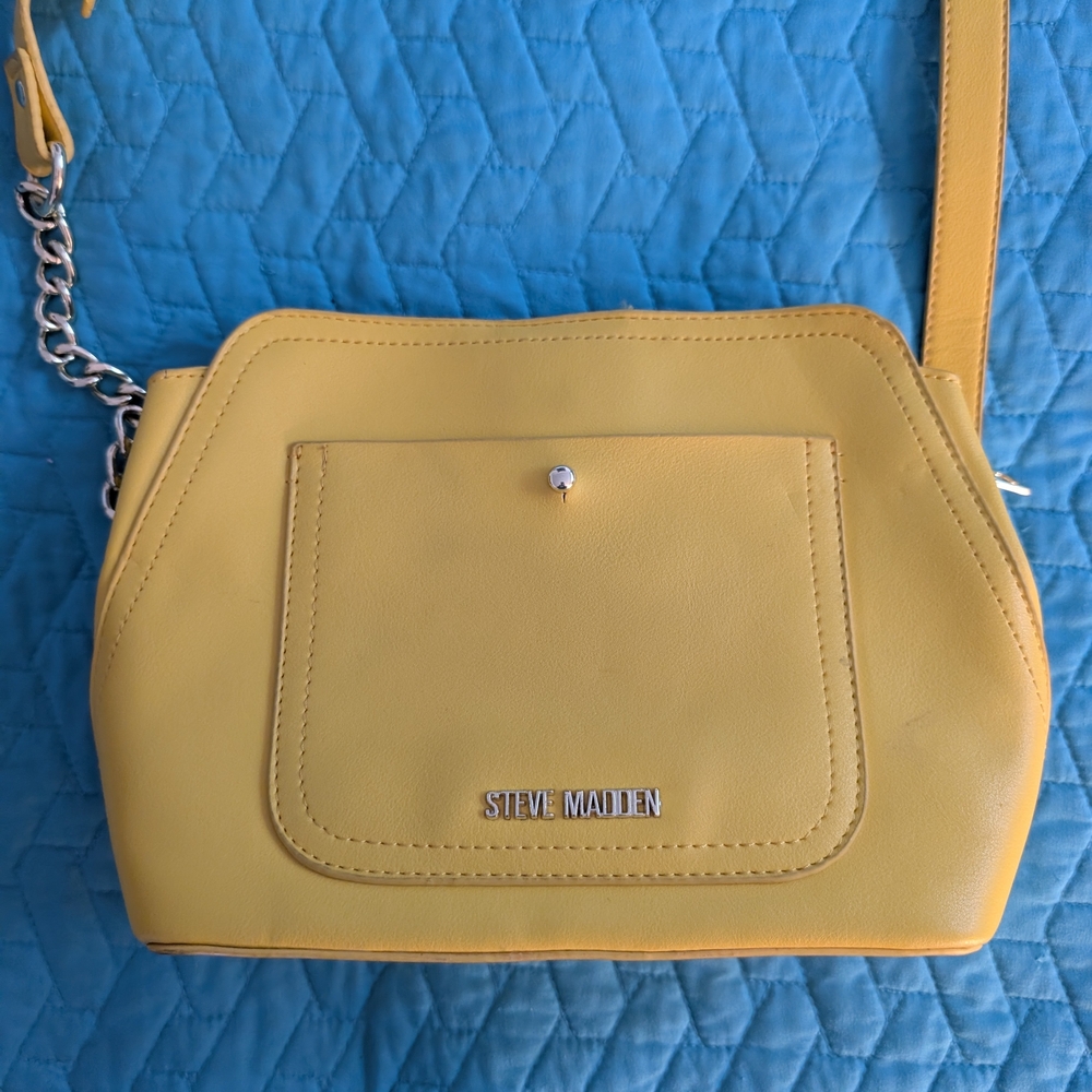 Steve Madden Yellow Crossbody Bag